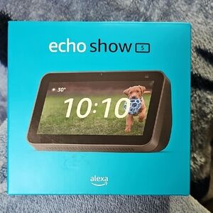 Amazon Echo Show 5 with Black Frame
